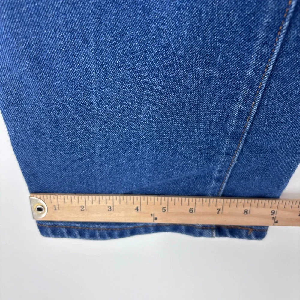 Vintage Levis 517 Boot Cut Jeans Mens 34x28 (Tag 36x30)  Dark Wash Y2K *FLAW